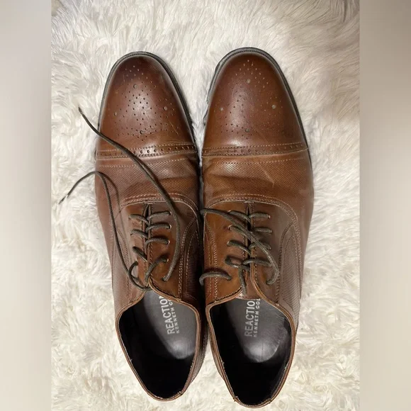 Kenneth Cole Reaction | Shoes | Mens Brown Dress Shoes  display picture 1